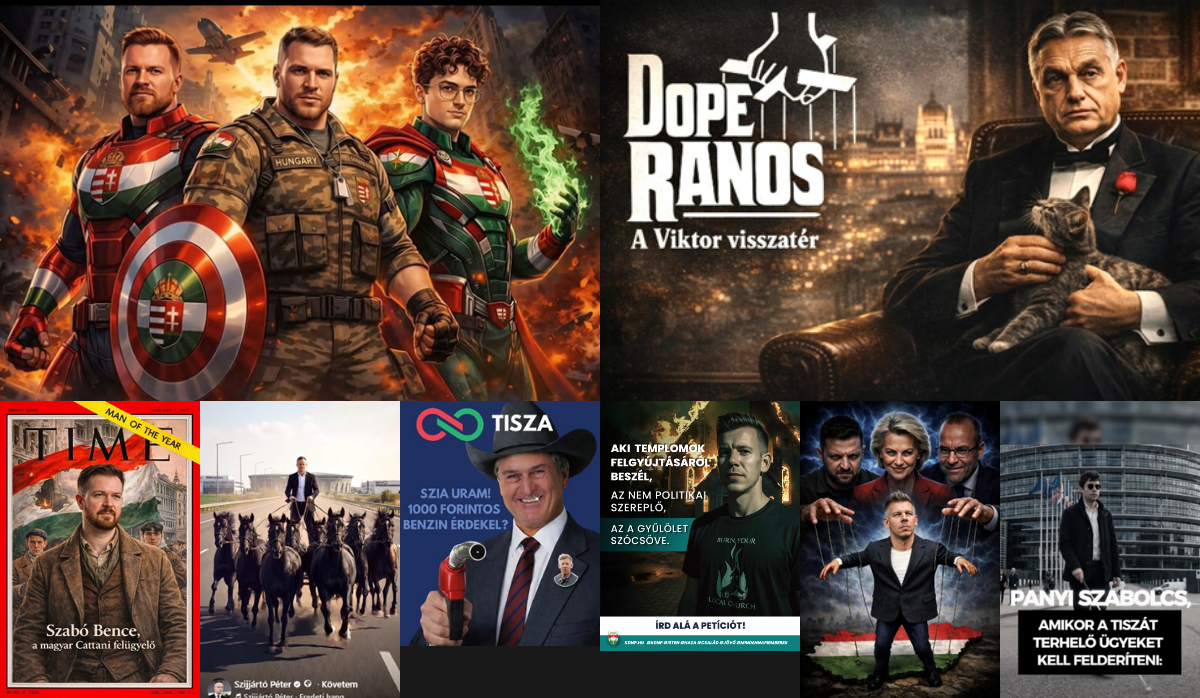 Hogyan használják a Fidesz és hogyan a TISZA politikusai és szervezetei az AI-t a kampányban?