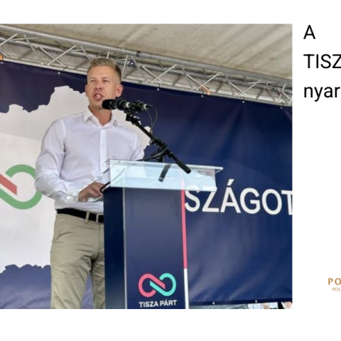 A TISZA-programok nyara