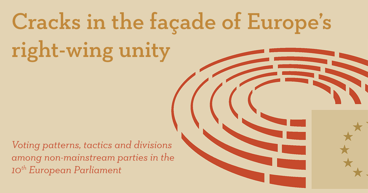 Cracks in the façade of Europe’s right-wing unity