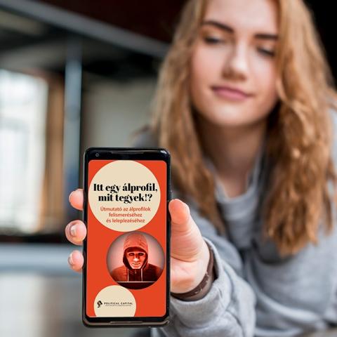 Itt egy álprofil, mit tegyek!? - infografika