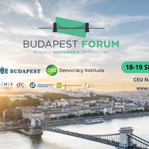 Budapest Forum 2024: Building Sustainable Democracies; 18-19th September