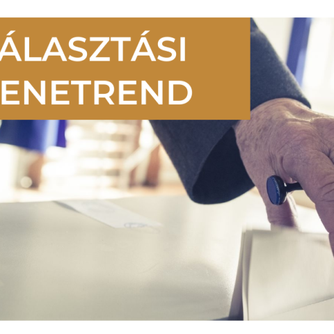 Választási menetrend - 2024