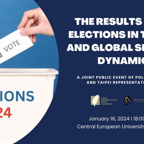 The results of the elections in Taiwan and Global Security Dynamics 