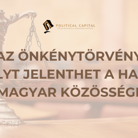 Az önkénytörvény veszélyt jelenthet a határon túli magyar közösségekre