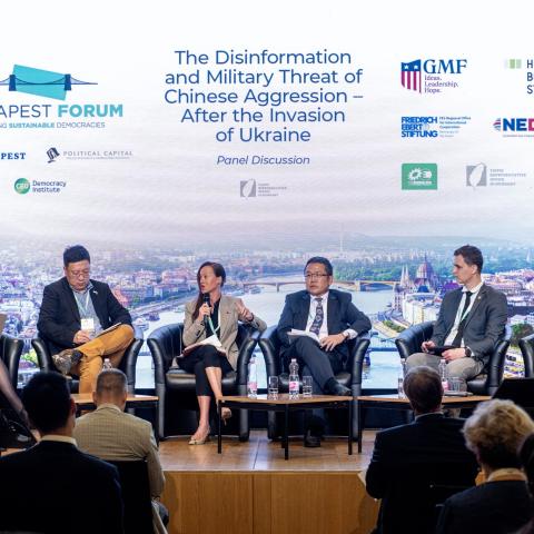 Budapest Forum 2023 - The Disinformation and Military Threat of Chinese Aggression – After the Invasion of Ukraine
