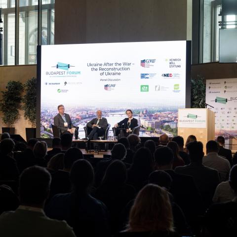 Budapest Forum 2023 - Ukraine After the War – the Reconstruction of Ukraine 
