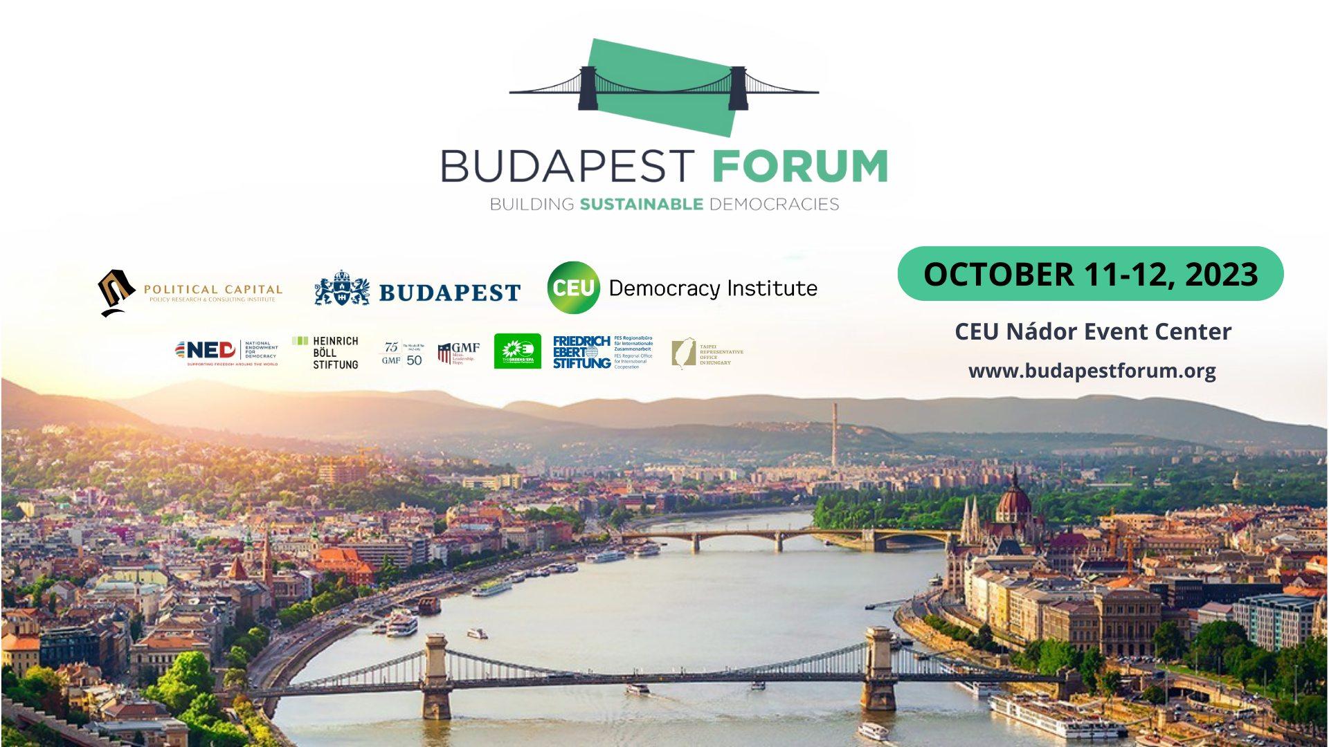Budapest Forum - 11-12 October 2023 - Summaries of Panels
