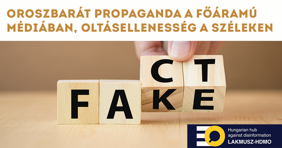 Oroszbarát propaganda a főáramú médiában, oltásellenesség a széleken