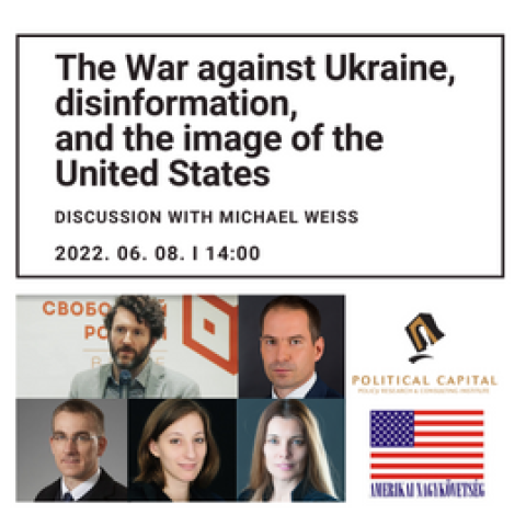 The War against Ukraine, disinformation, and the image of the United States - Discussion with Michael Weiss