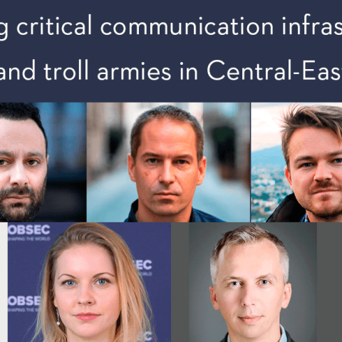 Defending critical communication infrastructures against bot and troll armies in Central-Eastern Europe