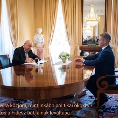Nem annyira közjogi, mint inkább politikai okokból kockázatos a Fidesz bábjainak leváltása